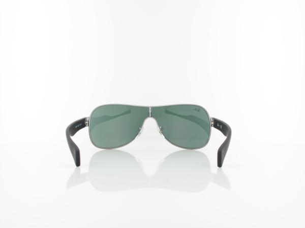 Ray Ban | Emma RB3471 004/71 32 | gunmetal black rubber / green