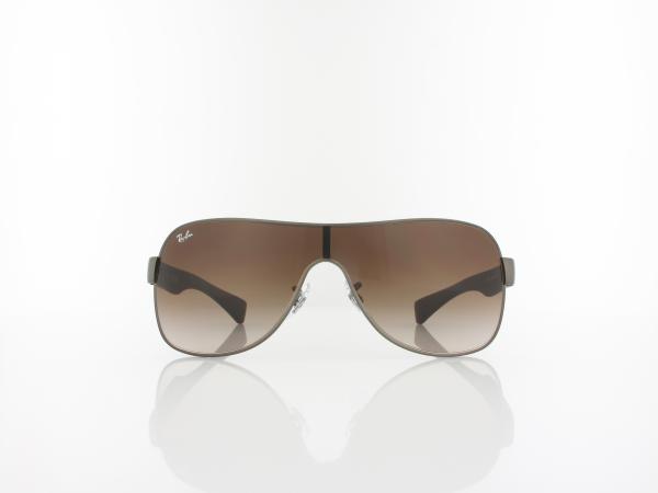 Ray Ban | Emma RB3471 029/13 32 | matte gunmetal bown rubber / gradient brown