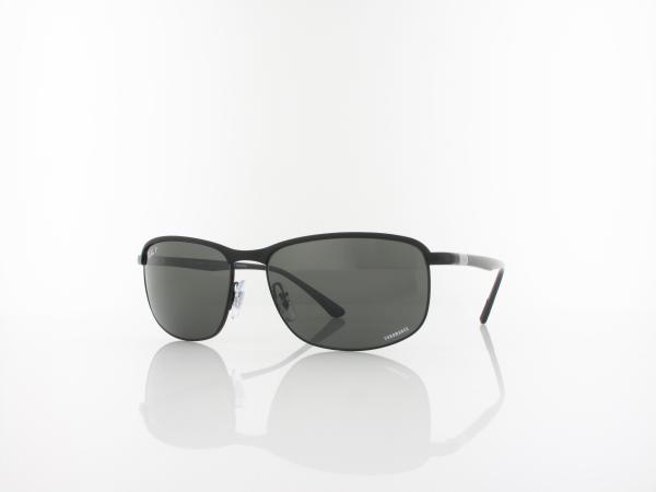 Ray Ban | Chromance RB3671CH 186/K8 60 | black on black / chromance dark grey polarized