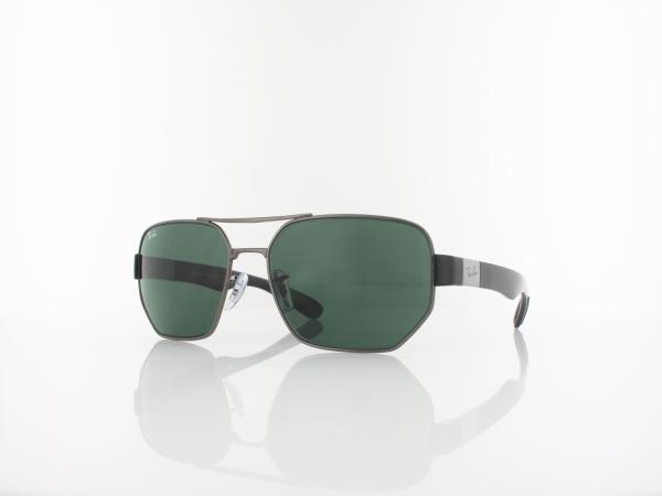 Ray Ban | RB3672 004/71 60 | gunmetal / dark green