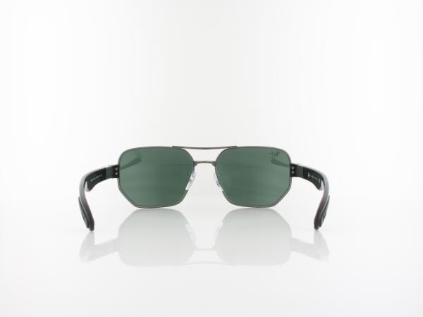 Ray Ban | RB3672 004/71 60 | gunmetal / dark green