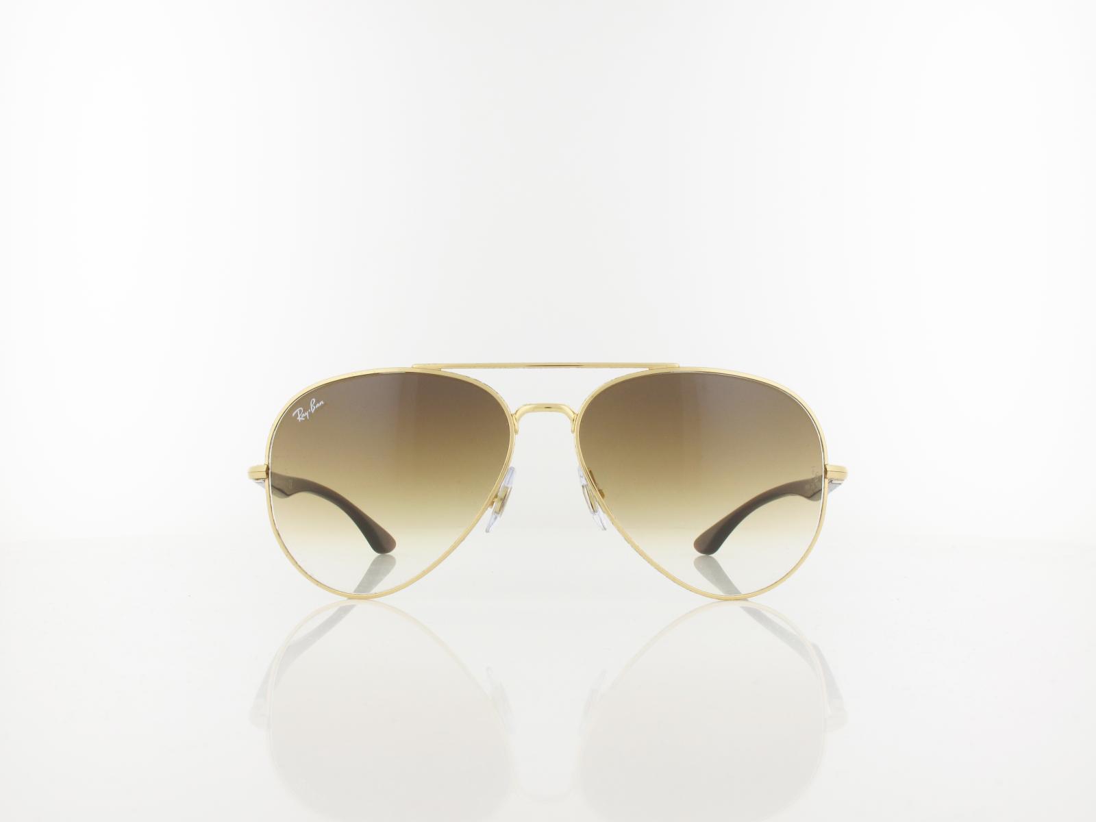 Ray Ban | RB3675 001/51 58 | arista brown / light brown gradient