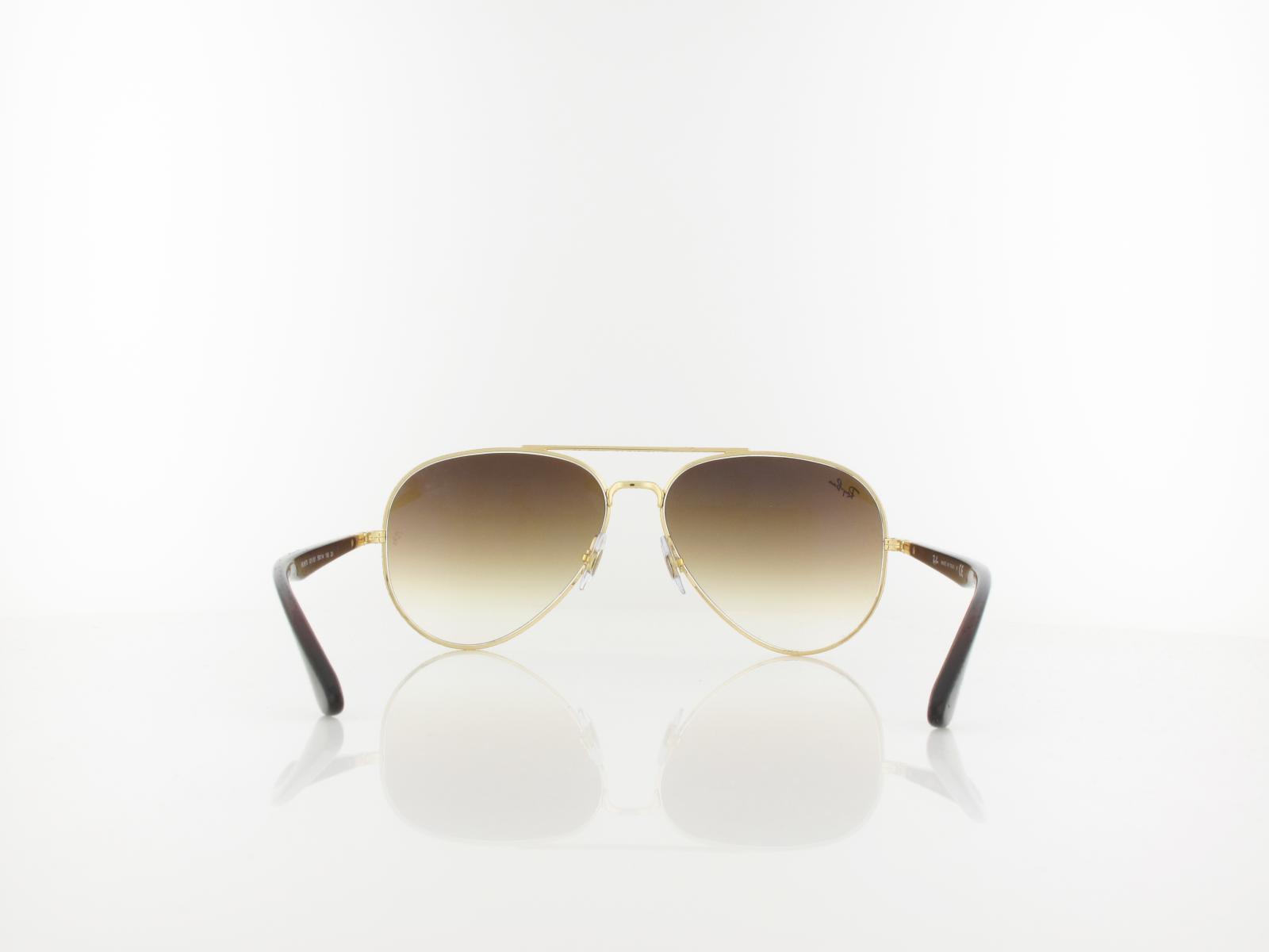 Ray Ban | RB3675 001/51 58 | arista brown / light brown gradient