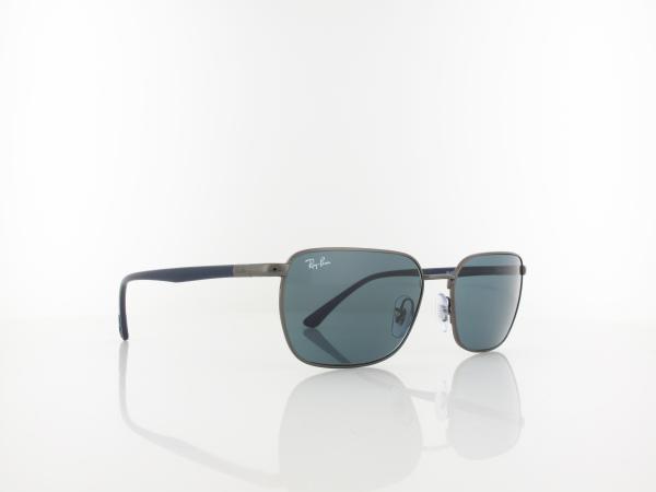 Ray Ban | RB3684 004/R5 58 | gun metal / blue