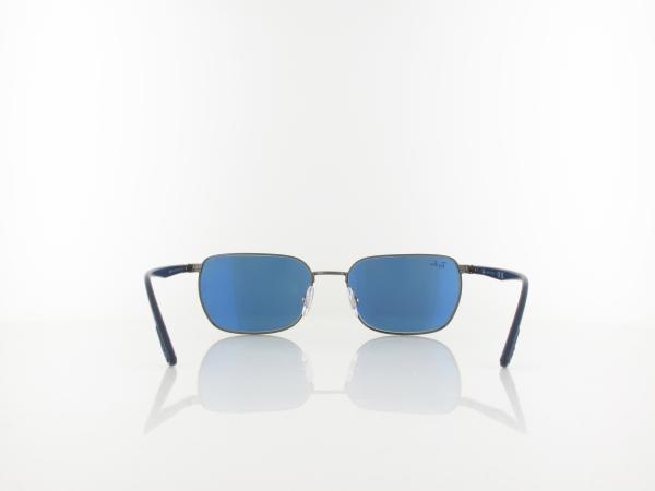 Ray Ban | RB3684 004/R5 58 | gun metal / blue