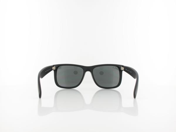 Ray Ban | Justin RB4165 622/6G 54 | rubber black / grey mirror silver