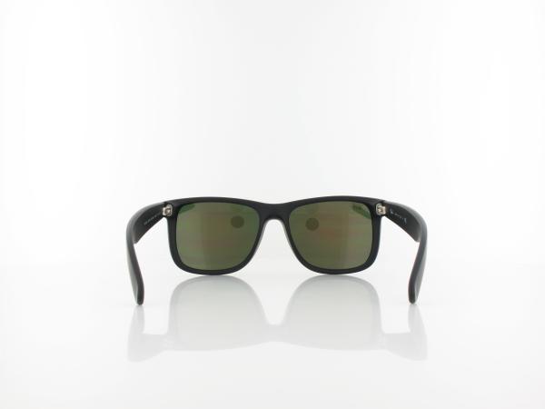 Ray Ban | Justin RB4165 622/6Q 54 | rubber black / brown mirror orange