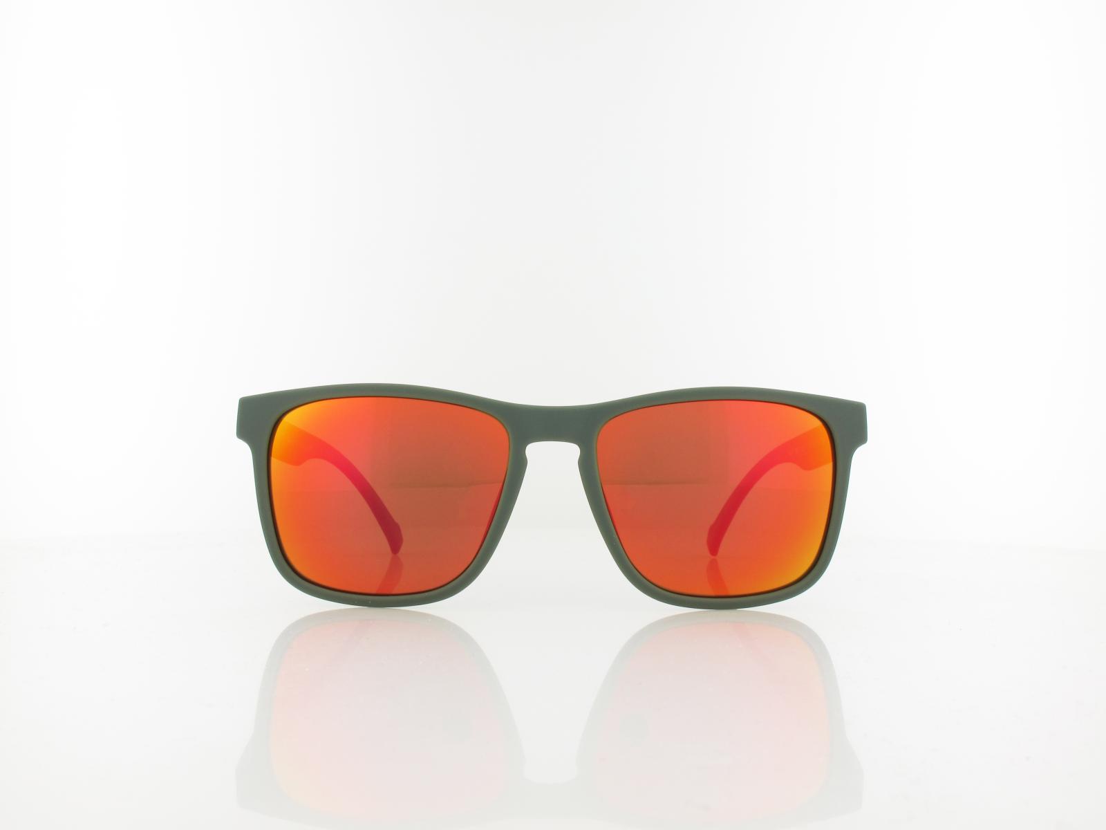 Red Bull SPECT | LEAP 006P 55 | olive green / brown with red mirror pol