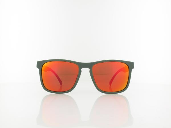 Red Bull SPECT | LEAP 006P 55 | olive green / brown with red mirror pol