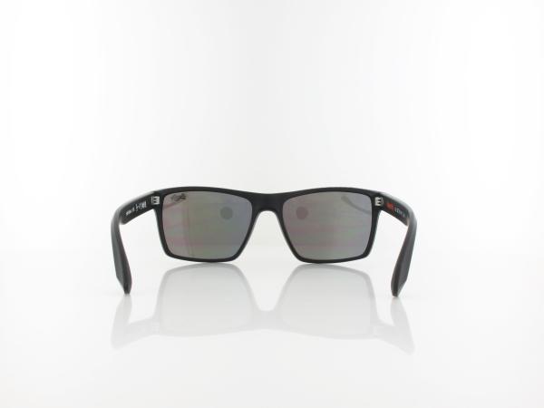 Superdry | Kobe 196 56 | matte black white red / oil slick mirror