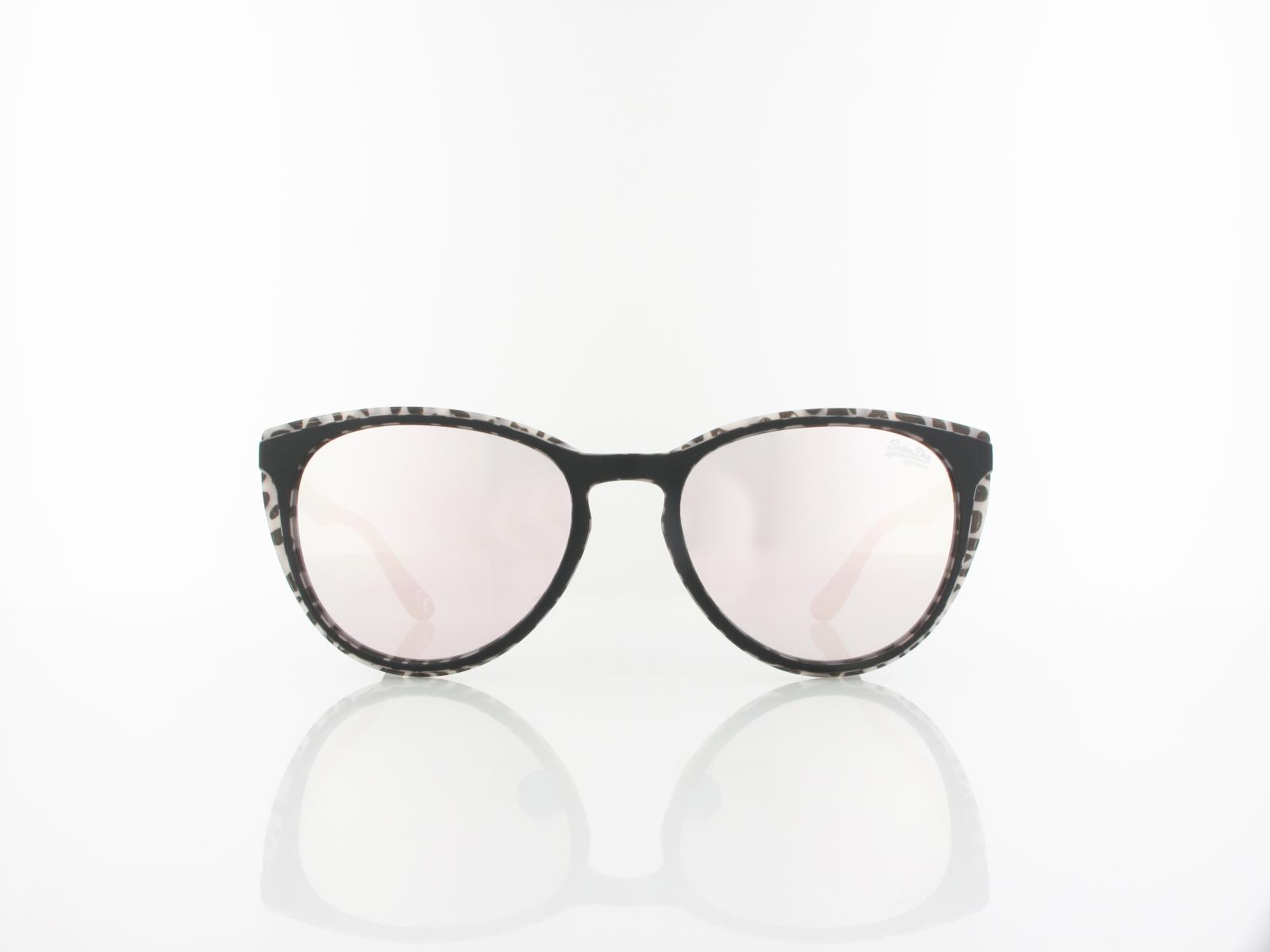 Superdry | Peyton 182 55 | black leopard / gold mirror
