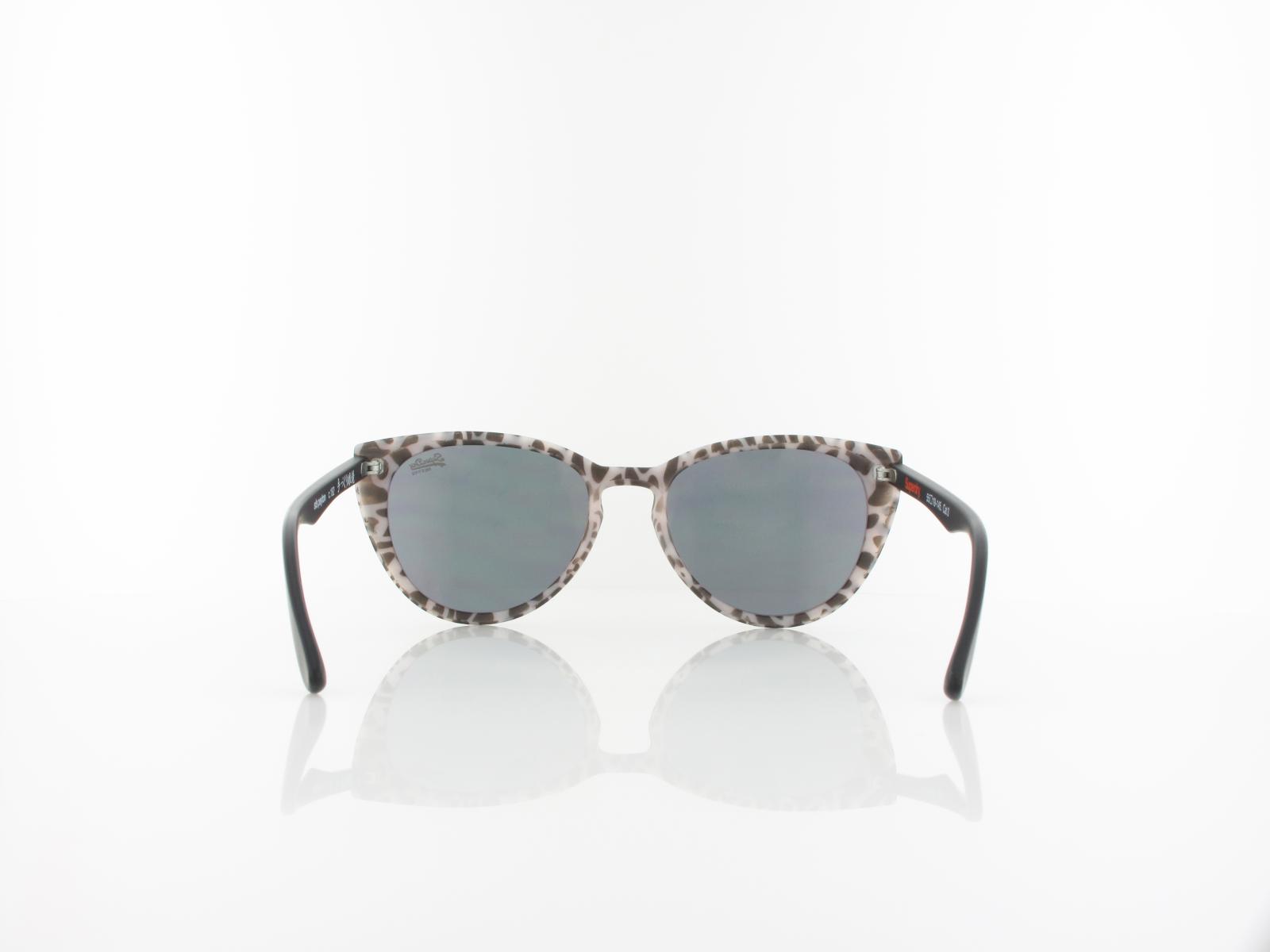 Superdry | Peyton 182 55 | black leopard / gold mirror