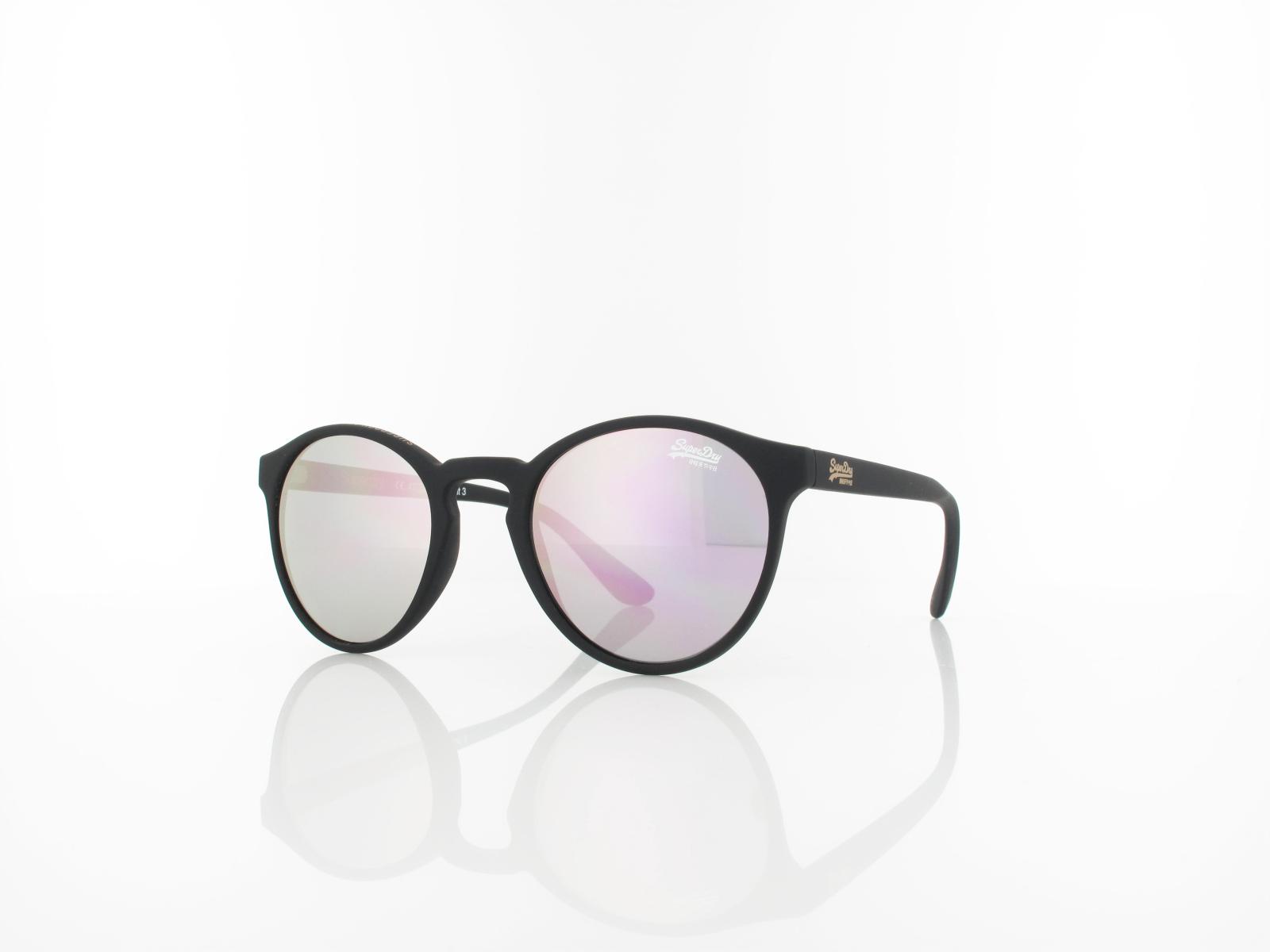 Superdry | Saratoga 191 47 | matt black / pink mirror