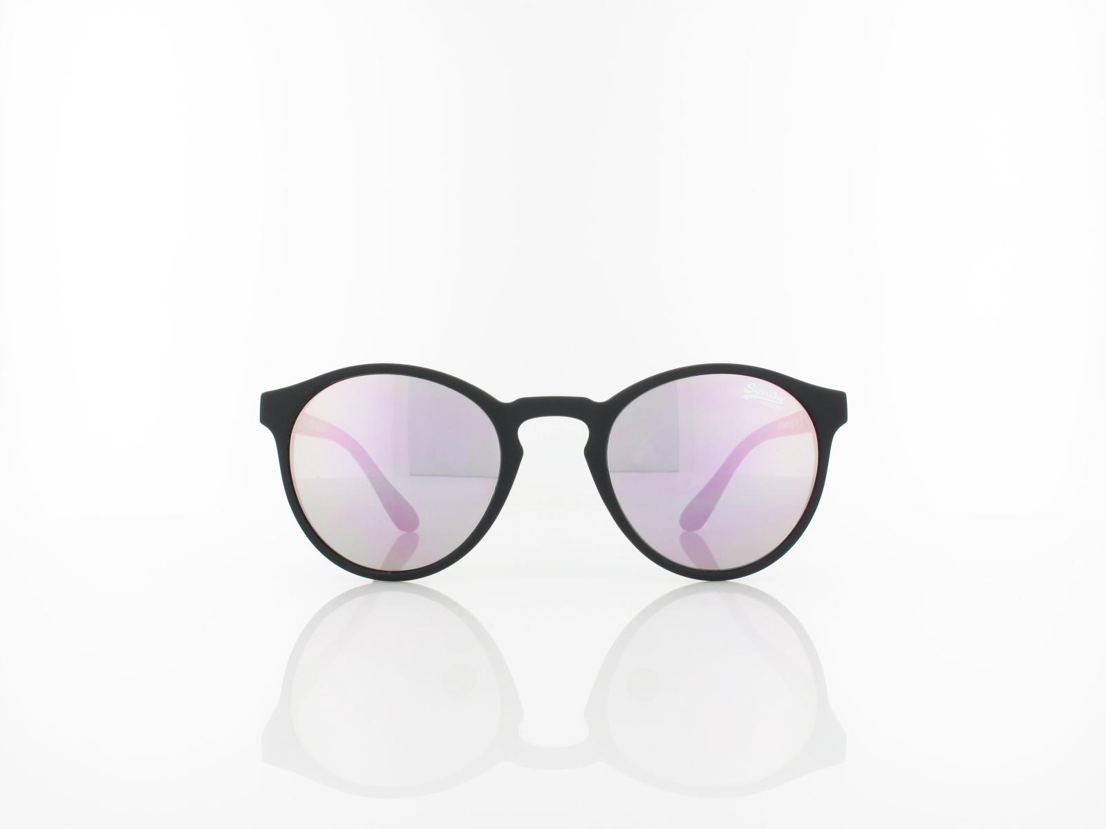 Superdry | Saratoga 191 47 | matt black / pink mirror