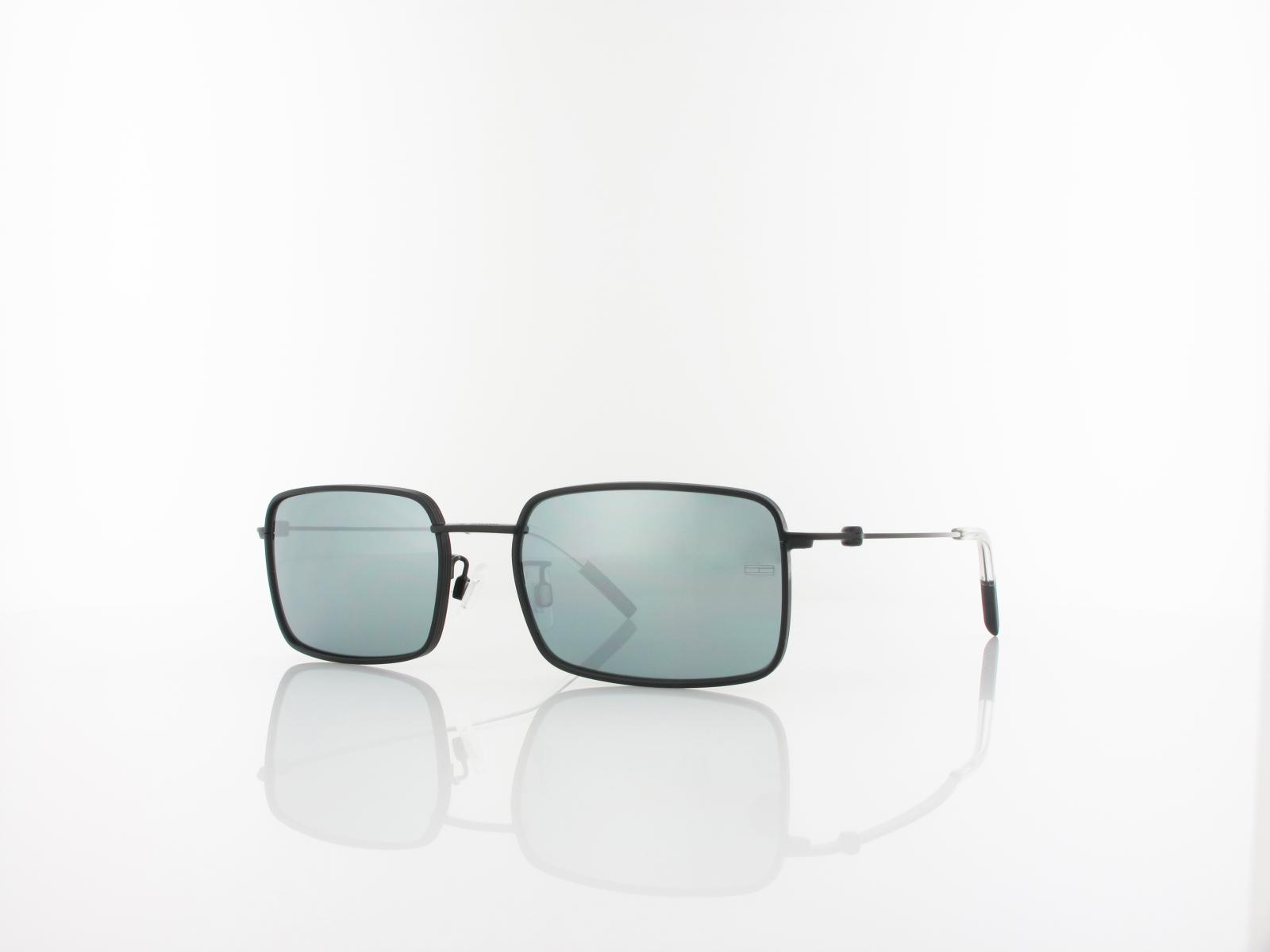 Tommy Hilfiger | TJ 0044/S 003/T4 53 | matte black / silver mirror
