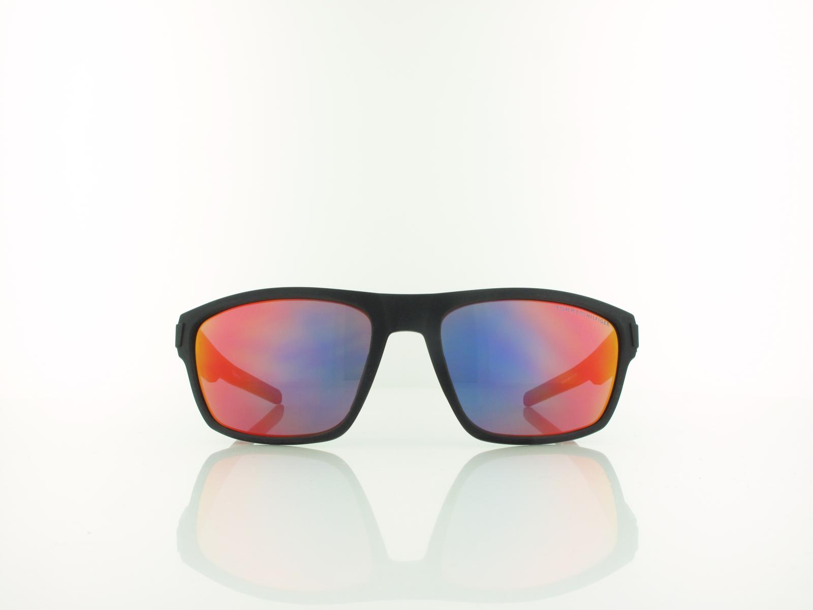 Tommy Hilfiger | TH 1978/S 003/MI 60 | matt black / rot verspiegelt