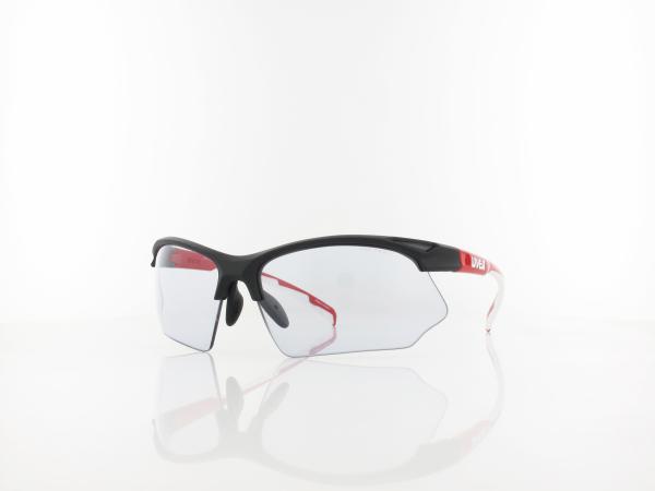 UVEX | sportstyle 802 vario S530872 2301 70 | black red white / vm smoke