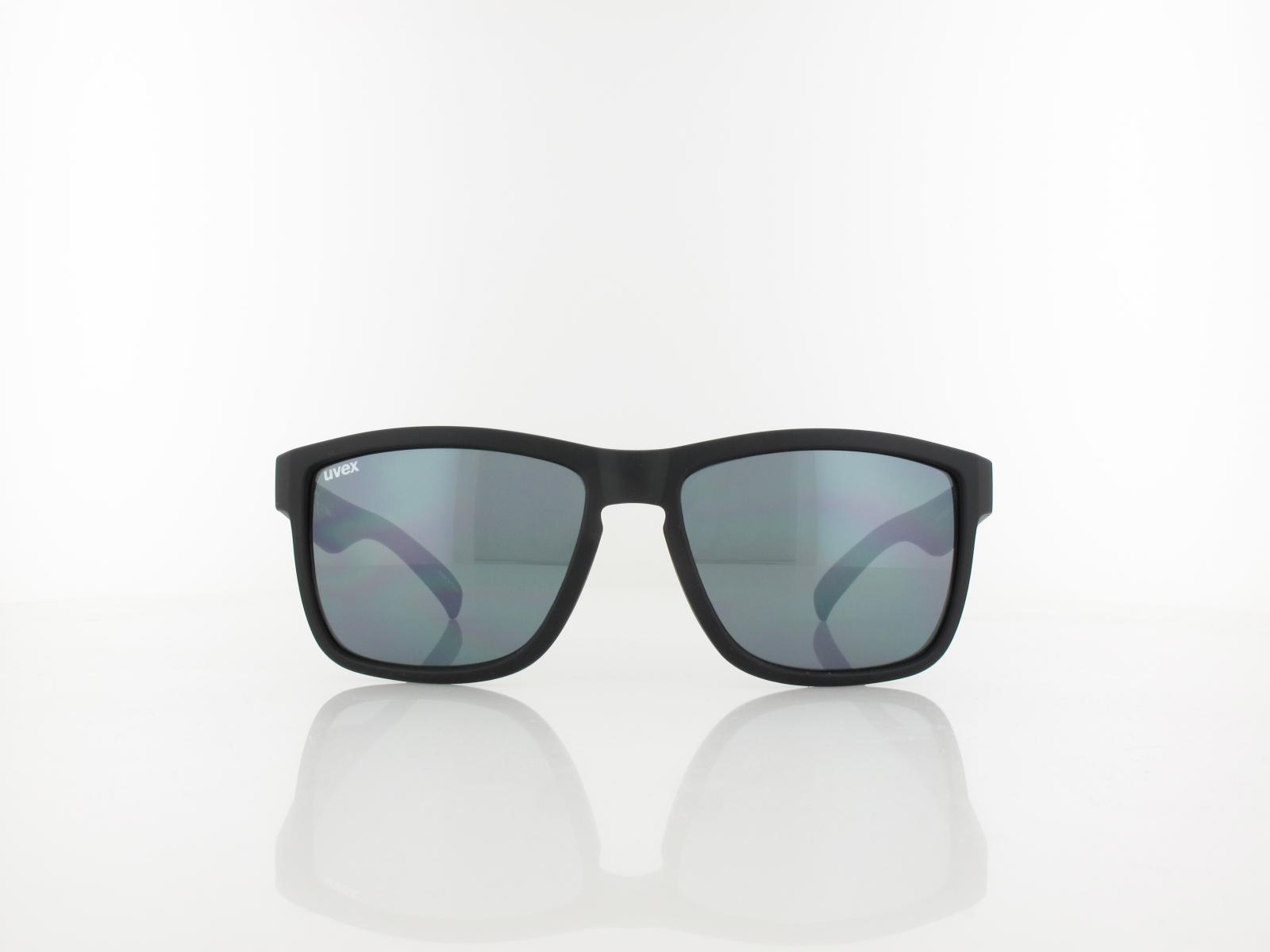 UVEX | LGL 39 S532012 2216 55 | black mat / mirror silver