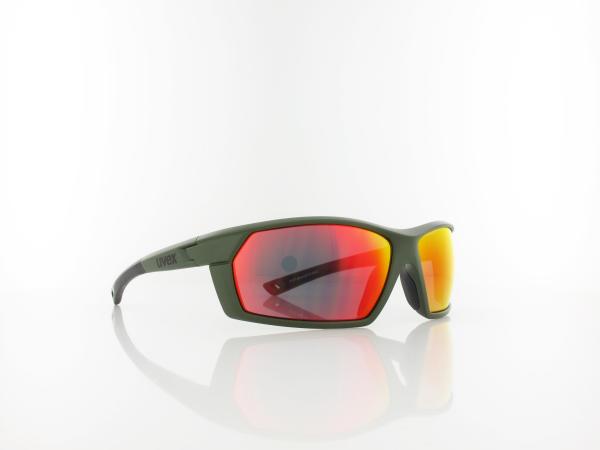 UVEX | Sportstyle 225 S532025 7716 65 | olive green mat / mirror red