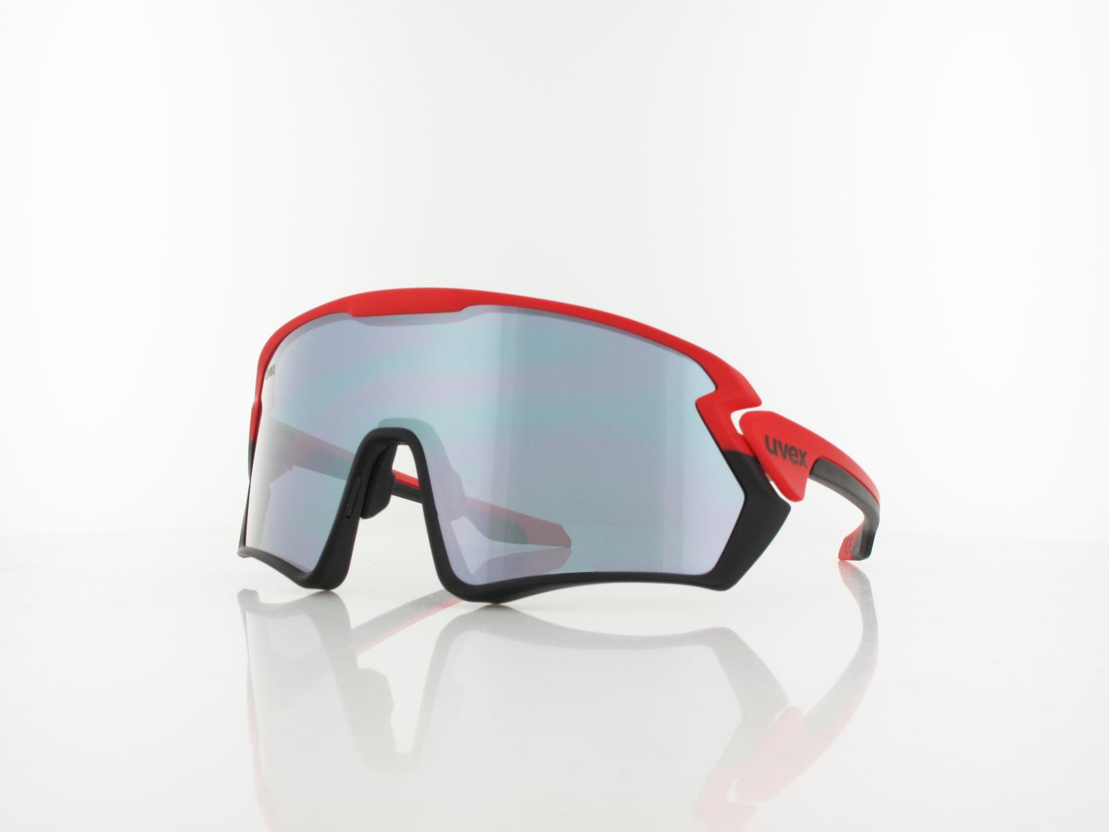 UVEX | sportstyle 231 S532065 2316 140 | red black mat / supravision mirror silver