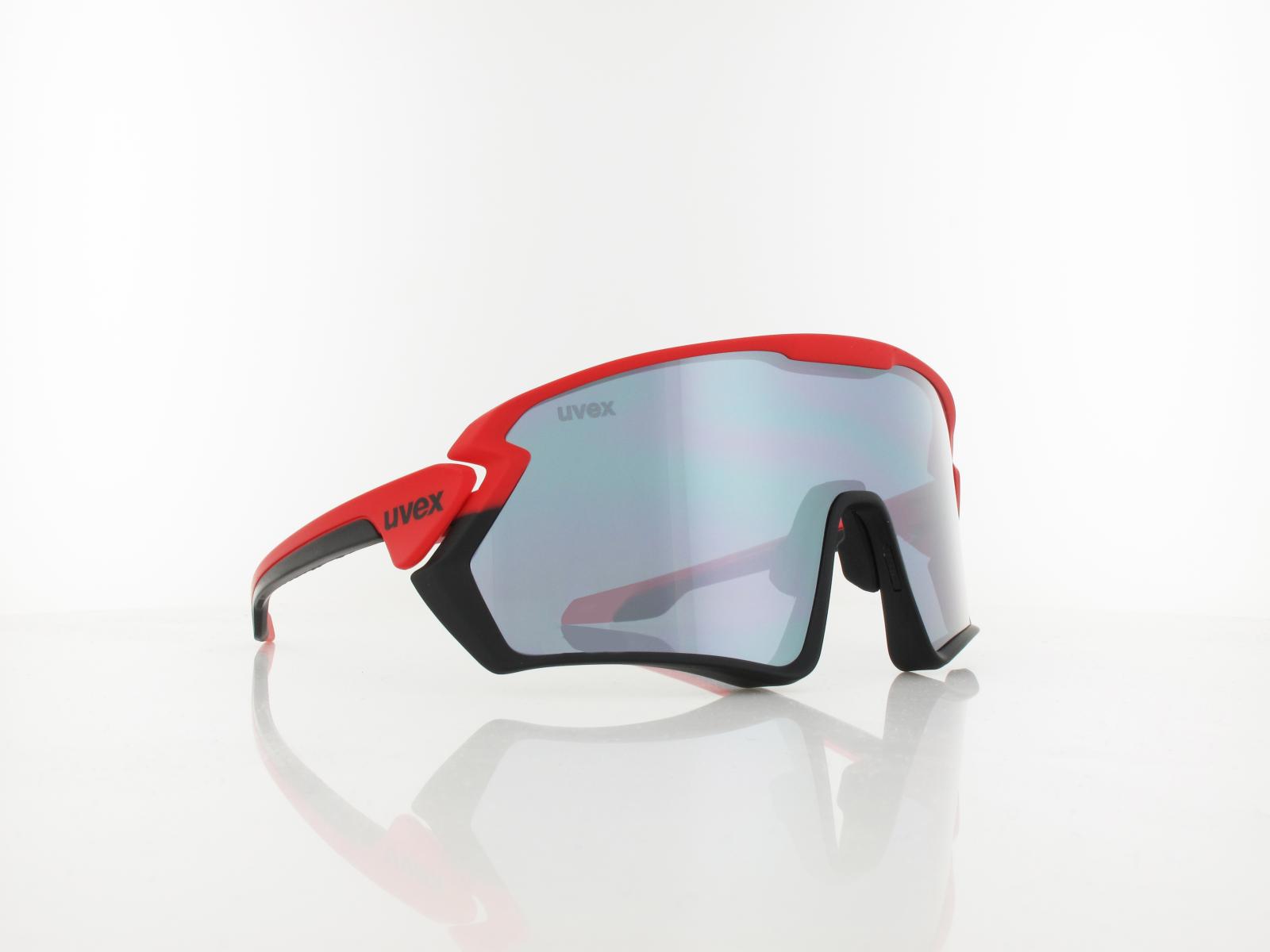 UVEX | sportstyle 231 S532065 2316 140 | red black mat / supravision mirror silver