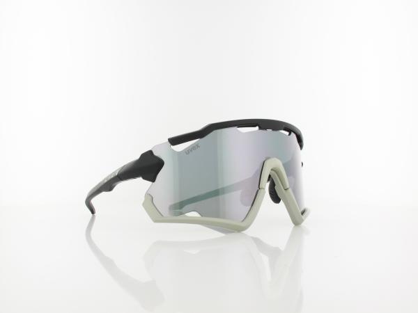 UVEX | sportstyle 228 S532067 2816 132 | black sand mat / supravision mirror silver