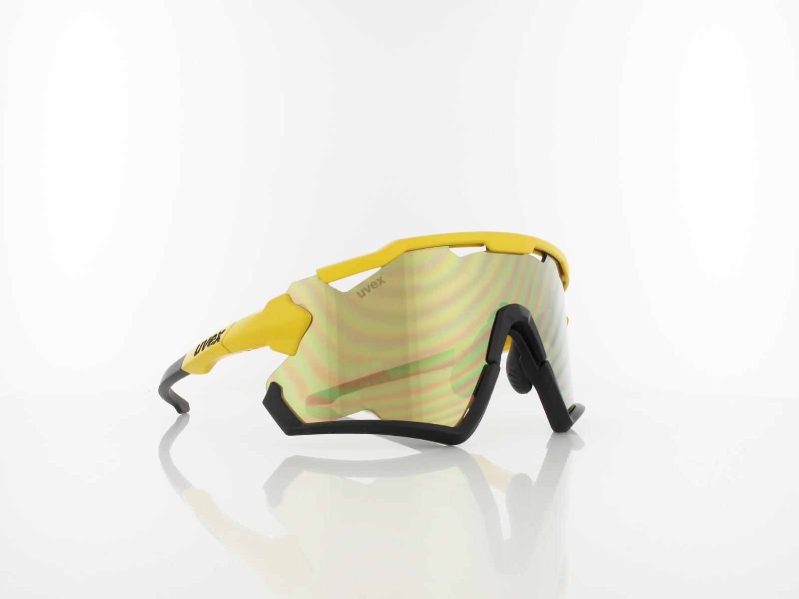 UVEX | sportstyle 228 S532067 6216 132 | sunbee black matt / mirror yellow