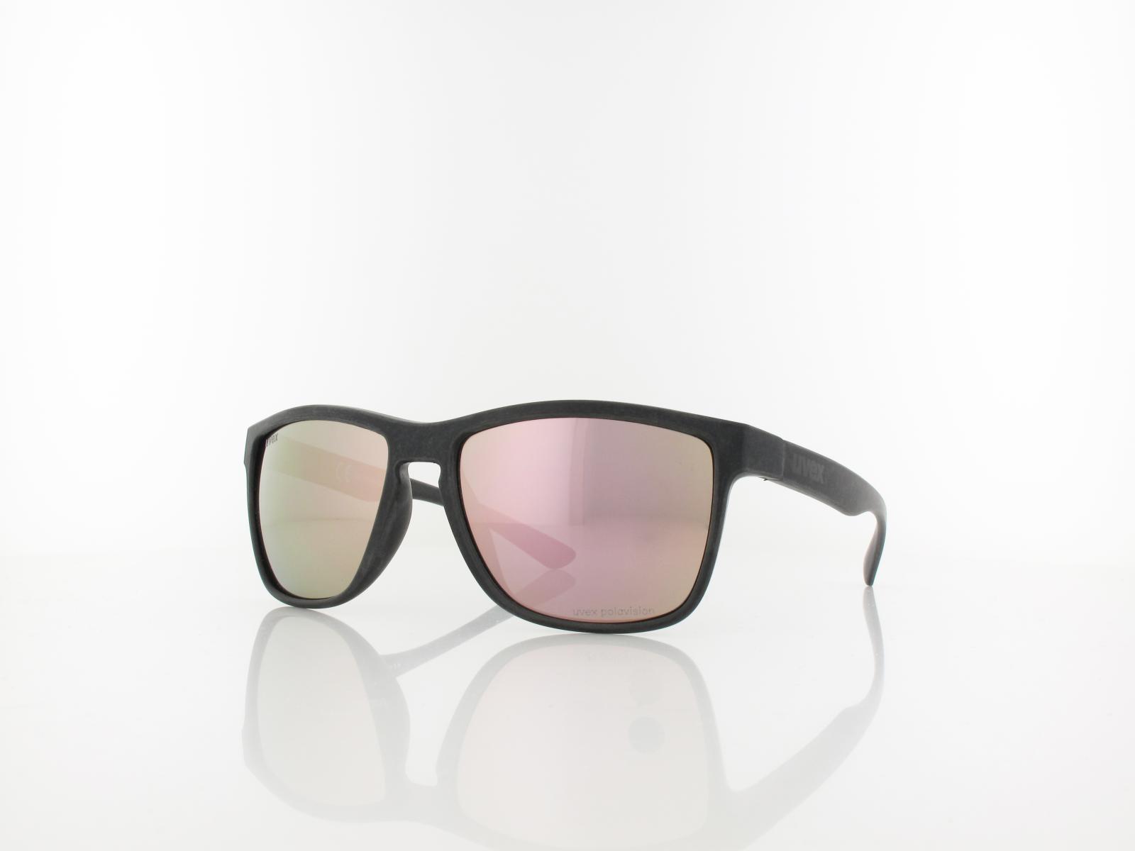 UVEX | LGL ocean 2 P S533001 2230 55 | black mat / polavision mirror rose