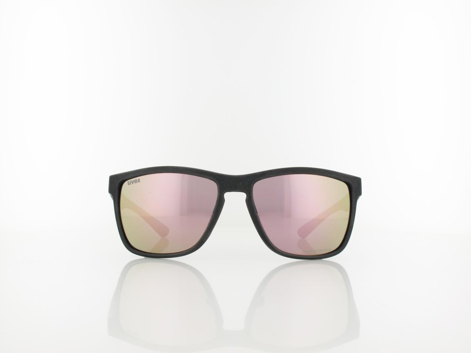 UVEX | LGL ocean 2 P S533001 2230 55 | black mat / polavision mirror rose