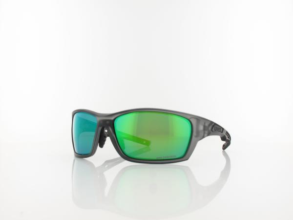UVEX | sportstyle 232 P S533002 5170 63 | smoke mat / polavision mirror green