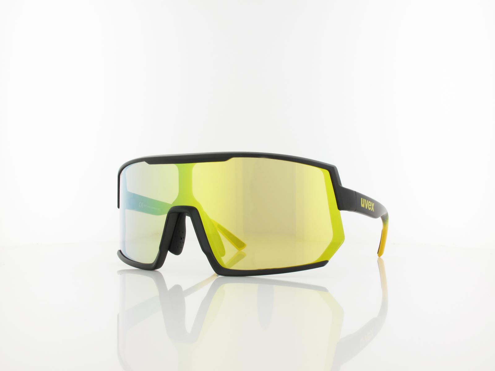 UVEX | sportstyle 235 S533003 2616 140 | sunbee black matt / supravision mirror yellow