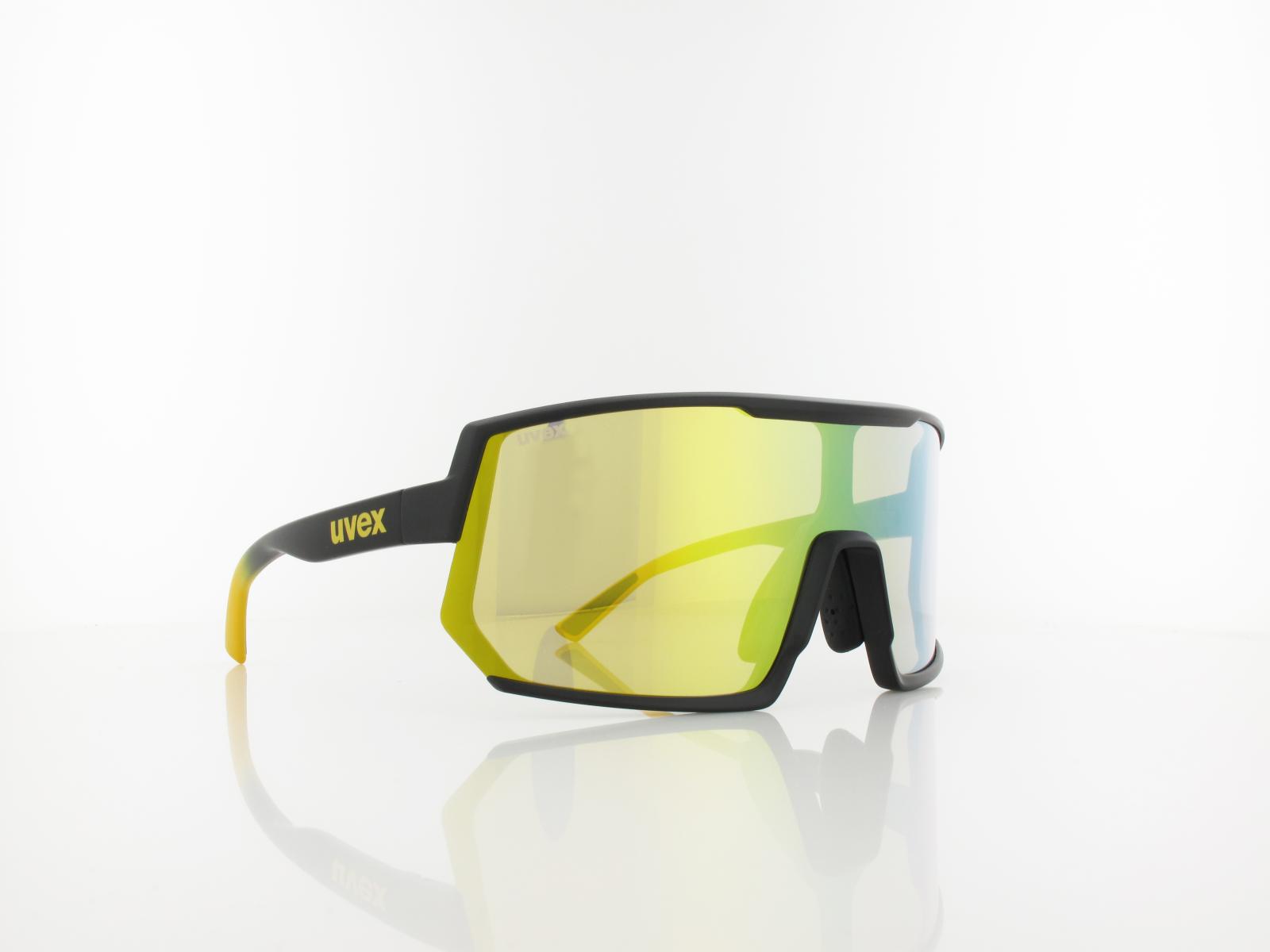 UVEX | sportstyle 235 S533003 2616 140 | sunbee black matt / supravision mirror yellow