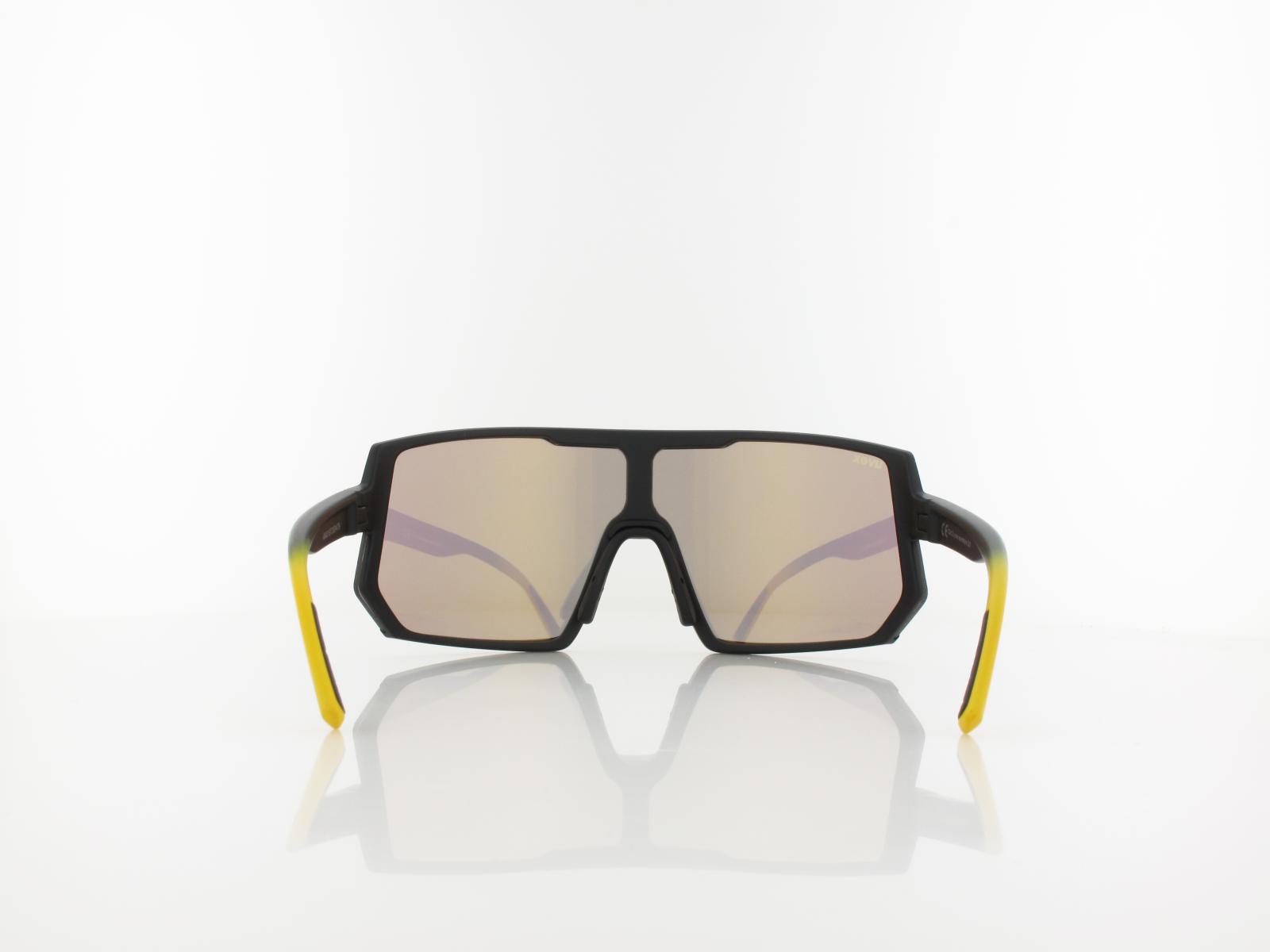 UVEX | sportstyle 235 S533003 2616 140 | sunbee black matt / supravision mirror yellow