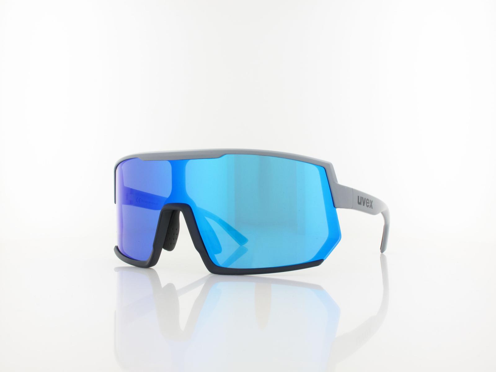 UVEX | sportstyle 235 S533003 5416 140 | rhino deep space mat / supravision mirror blue