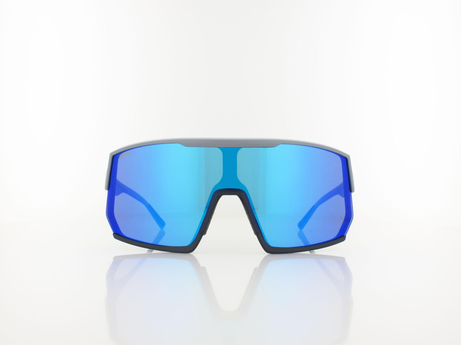 UVEX | sportstyle 235 S533003 5416 140 | rhino deep space mat / supravision mirror blue
