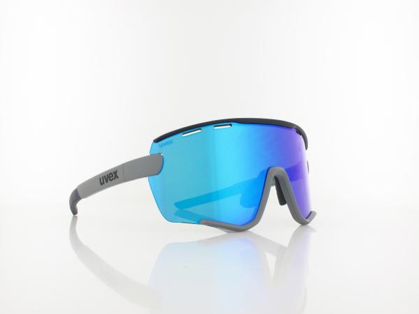 UVEX | sportstyle 236 Set S533004 5416 137 | rhino deep space mat / supravision mirror blue - clear