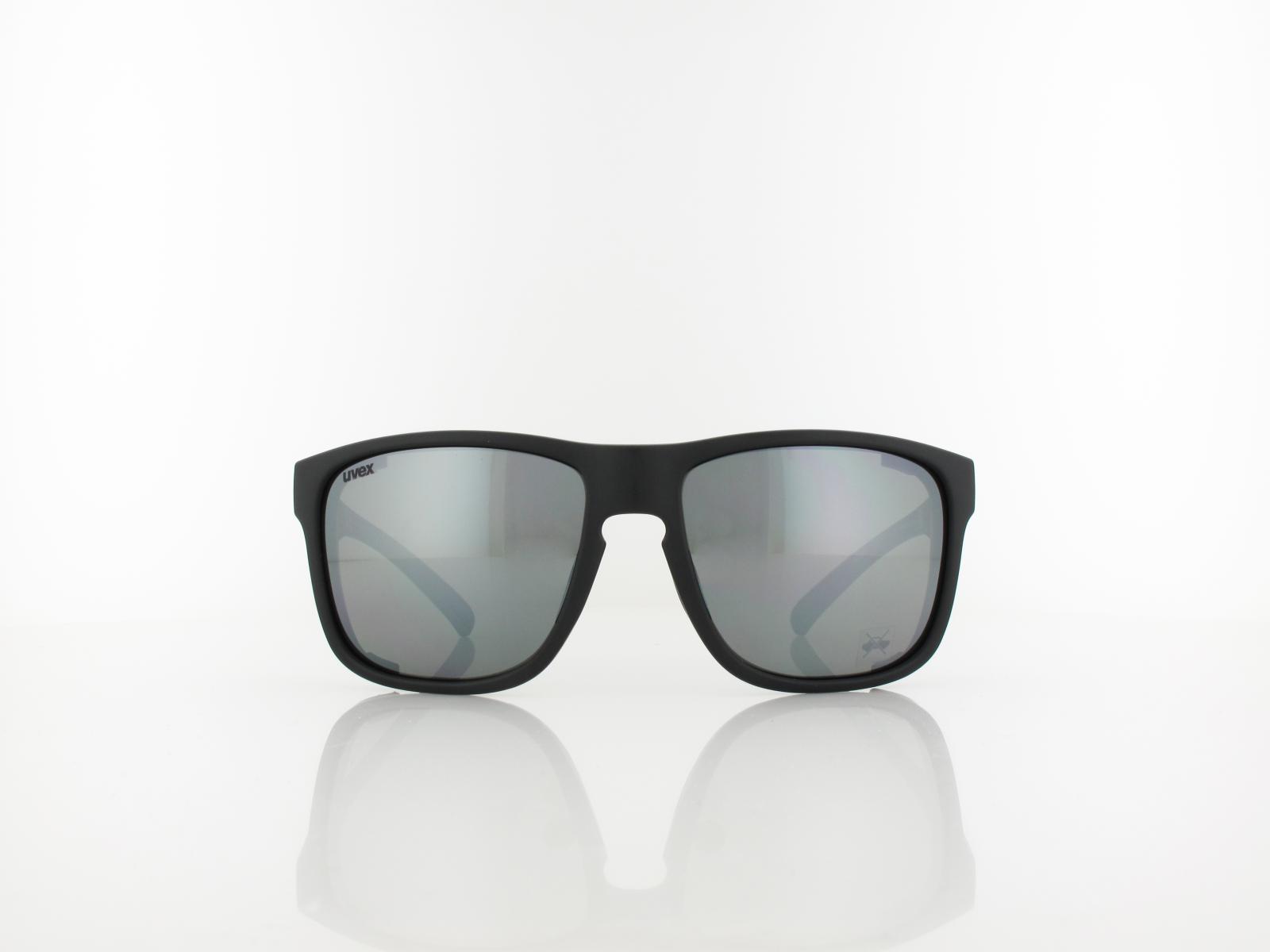 UVEX | sportstyle 312 S533007 2216 56 | black mat / mirror silver