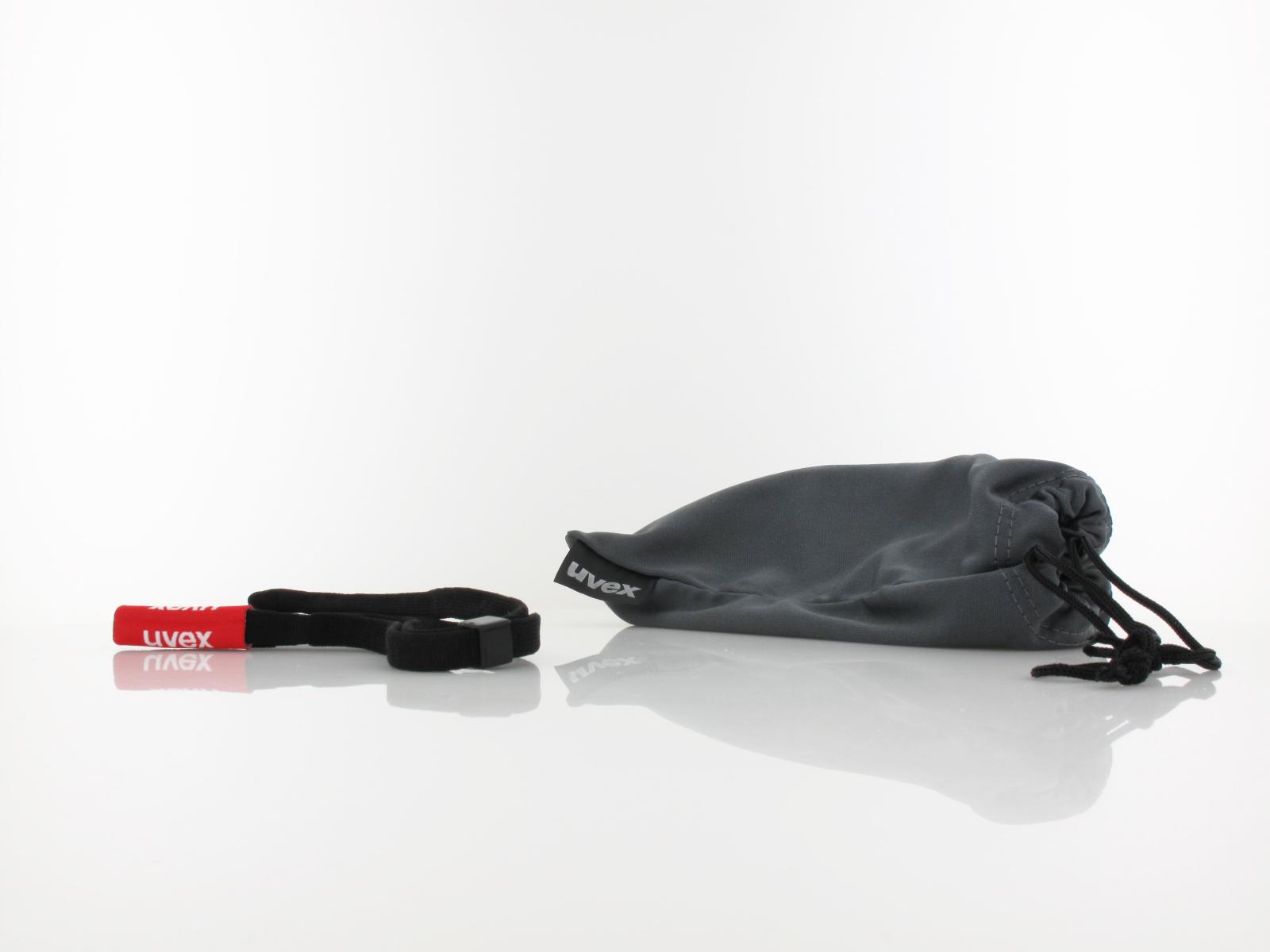 UVEX | sportstyle 312 S533007 2216 56 | black mat / mirror silver