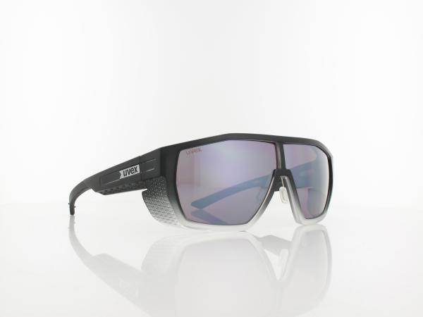 UVEX | mtn style CV S533036 2281 66 | black matt fade / colorvision mirror silver