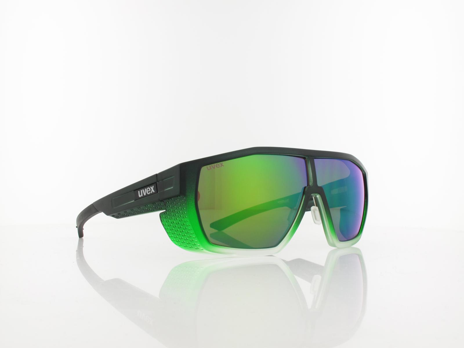 UVEX | mtn style CV S533036 7795 66 | green matt fade / colorvision mirror green