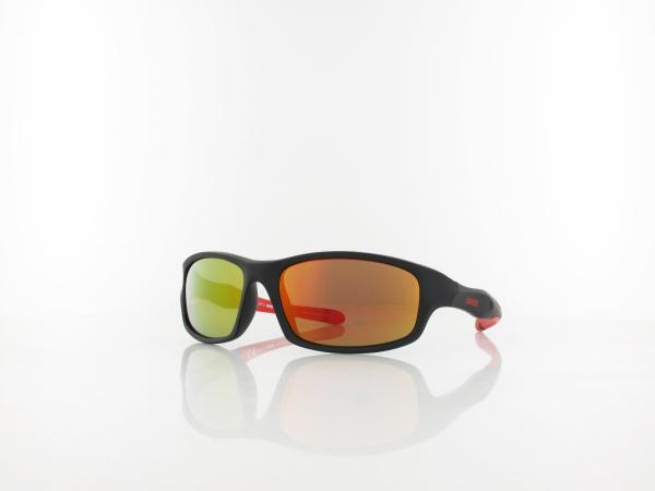 UVEX | sportstyle 507 S533866 2316 53 | black mat red / mirror red