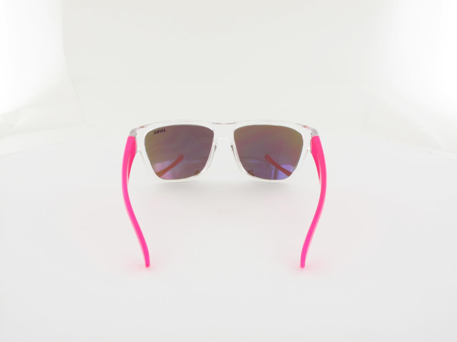 UVEX | Sportstyle KIDS 508 S533895 9316 47 | clear pink / mirror red