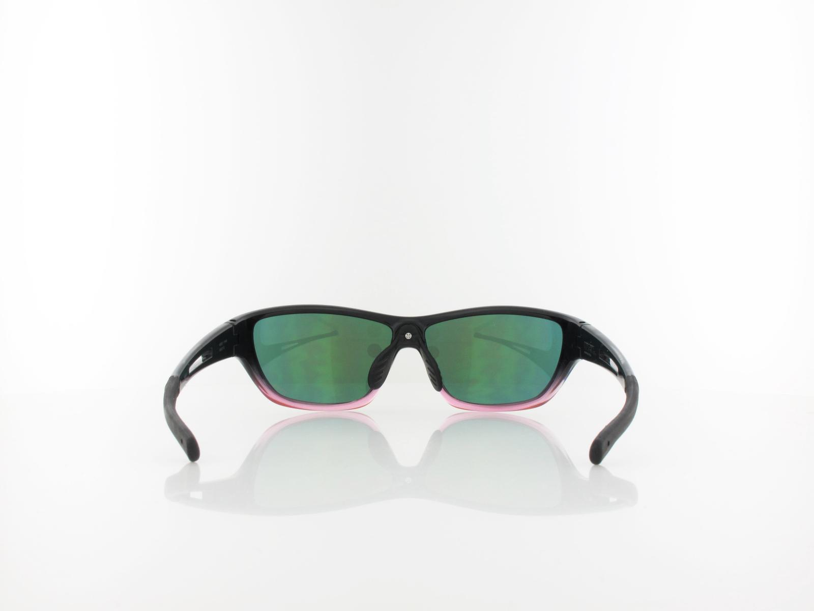 UVEX | RXd 4003 1144 60 | black transparent rose / green red mirror