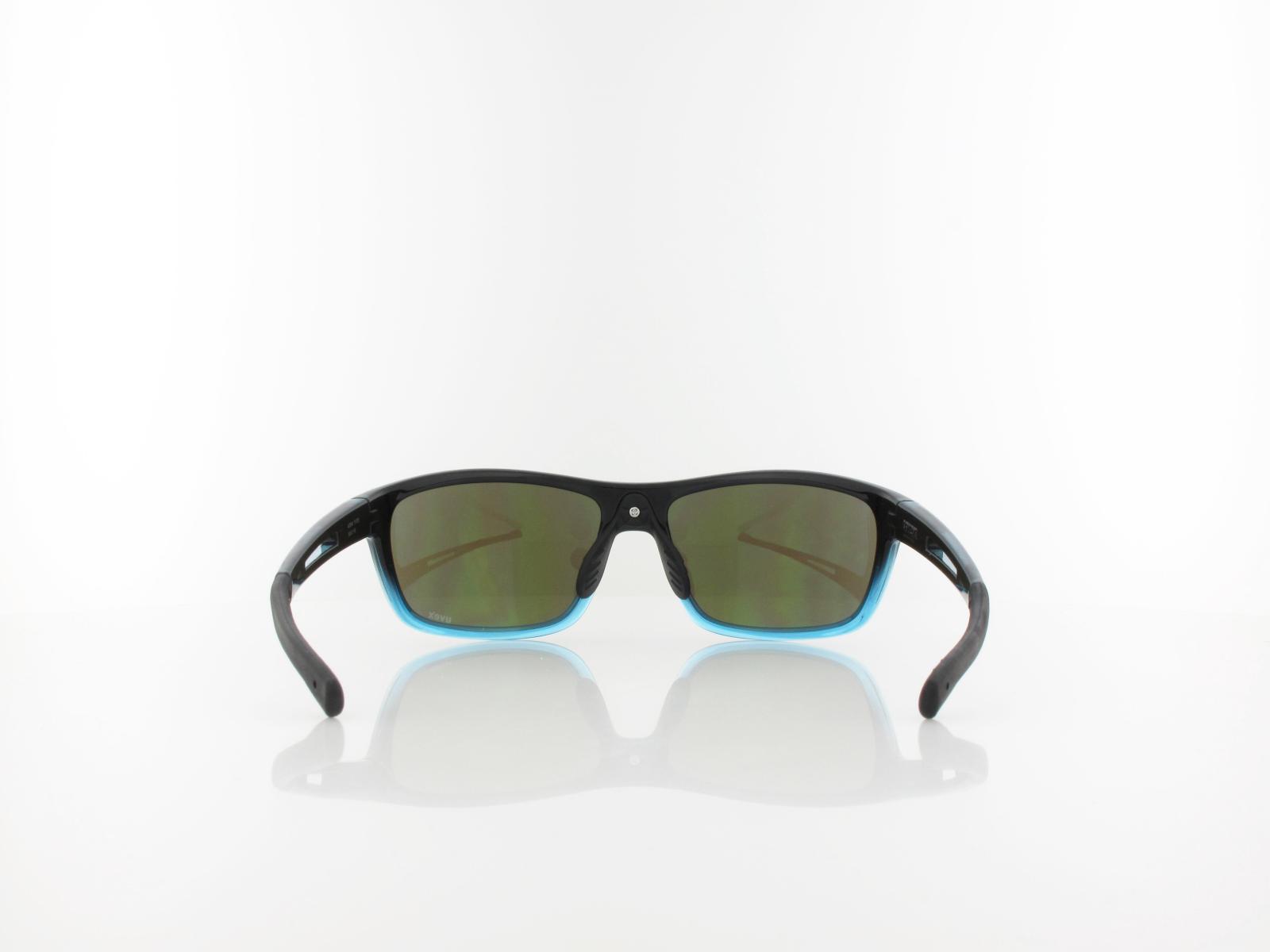 UVEX | RXd 4004 1135 58 | black transparent / brown blue mirror