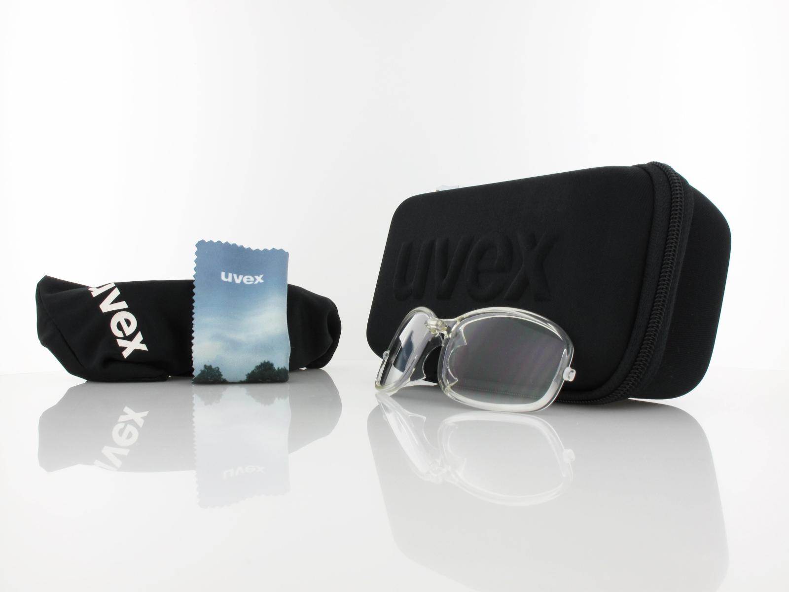 UVEX | RXi 4103 CV V 1100 76 | shiny black / colorvision variomatic blue mirror
