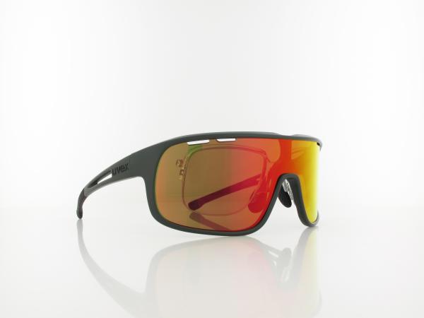 UVEX | RXs 4300 CV 7200 9054 135 | khaki matt / cv nature - red mirror