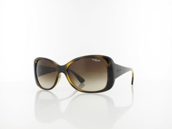 Vogue eyewear | VO2843S W65613 56 | dark havana / brown gradient