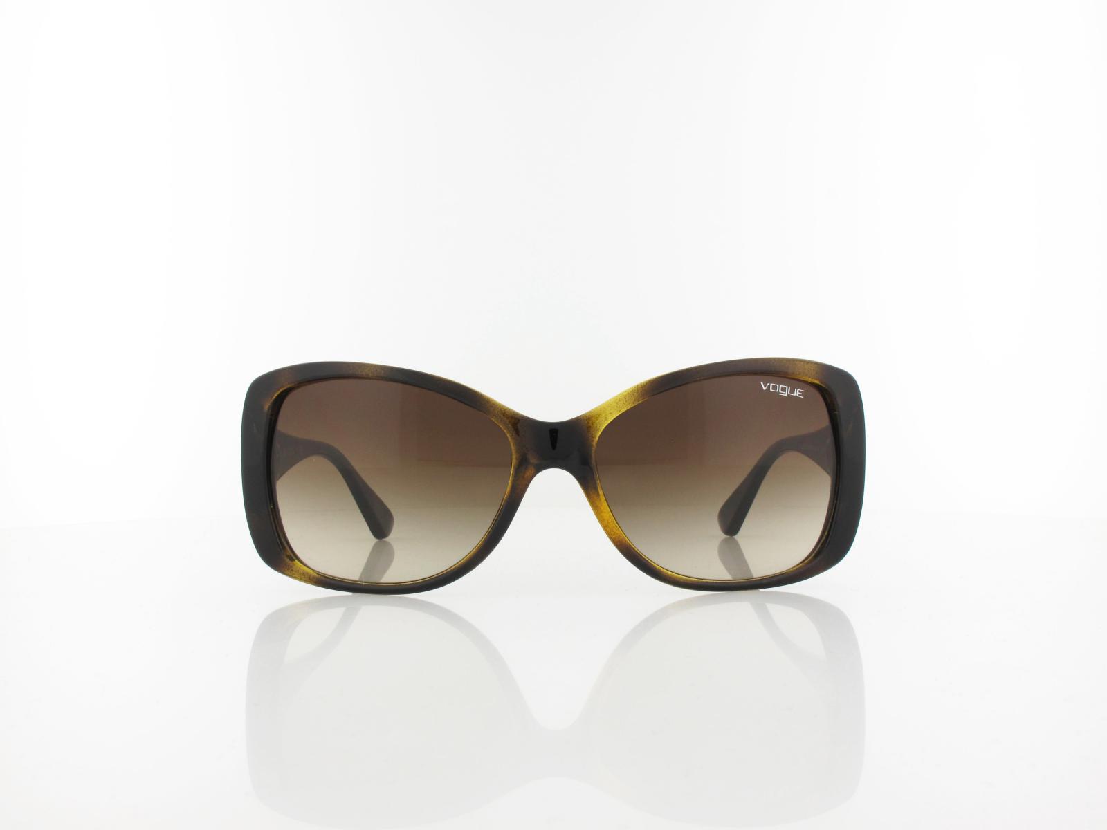 Vogue eyewear | VO2843S W65613 56 | dark havana / brown gradient