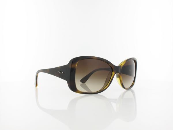 Vogue eyewear | VO2843S W65613 56 | dark havana / brown gradient