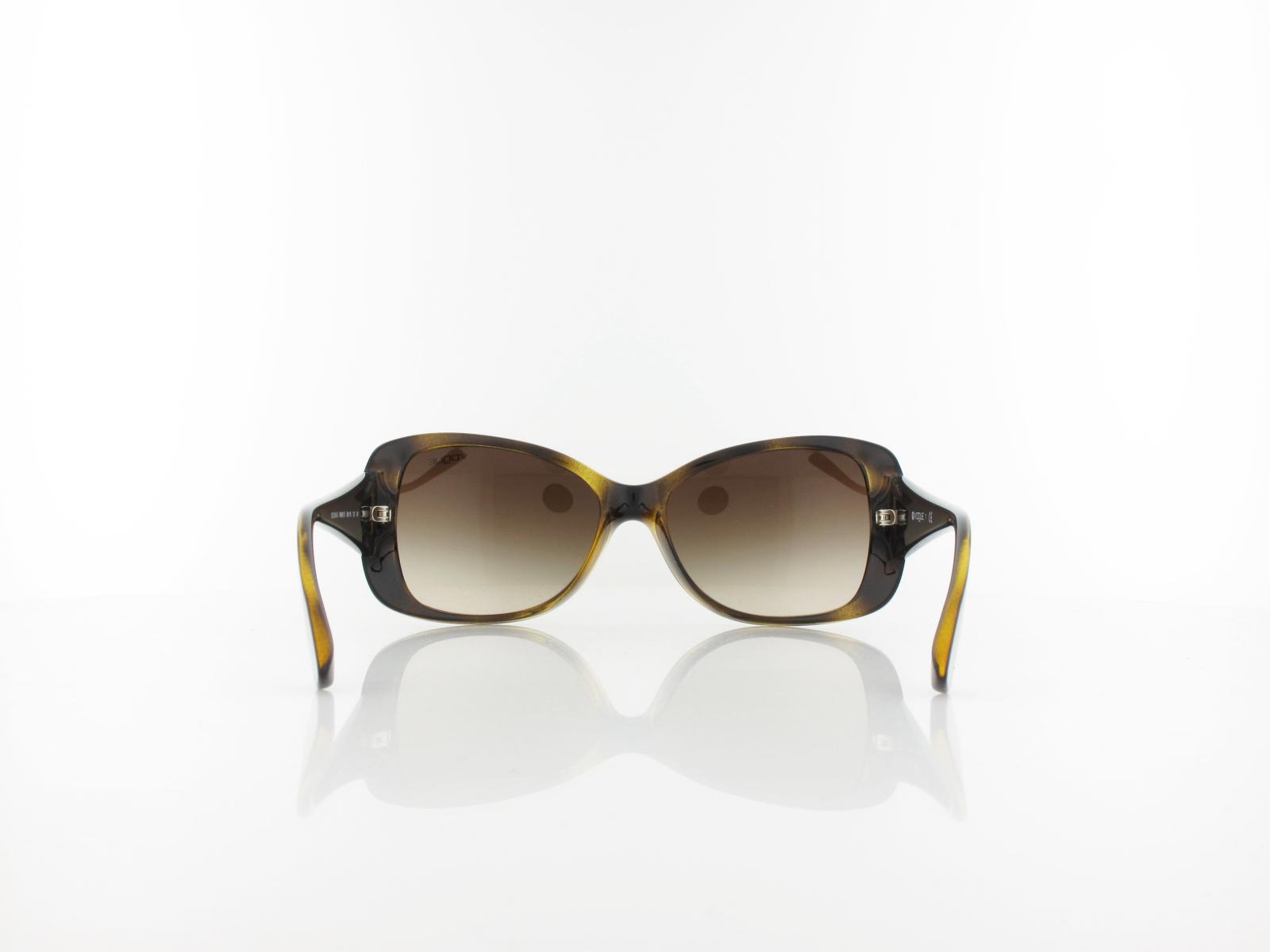 Vogue eyewear | VO2843S W65613 56 | dark havana / brown gradient